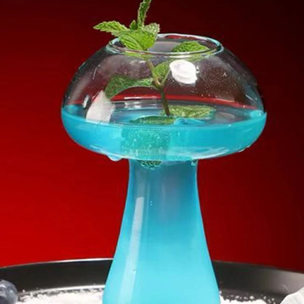 New 1 Mushroom Cocktail Glass Wine Champagne Herbal Tea Cup